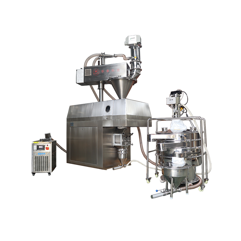 干法制粒機帶上料機和振蕩篩-無平臺